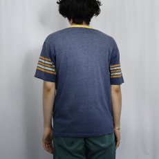 画像3: 80's Velva sheen USA製 "UCLA" プリントWINTシャツ L (3)