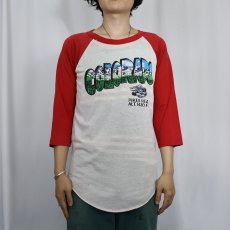 画像2: 80's USA製 "COLORADO" プリント ラグランTシャツ L (2)