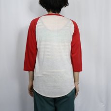 画像3: 80's USA製 "COLORADO" プリント ラグランTシャツ L (3)