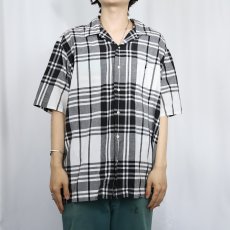 画像2: POLO Ralph Lauren "CALDWELL" チェック柄 コットンオープンカラーシャツ L (2)