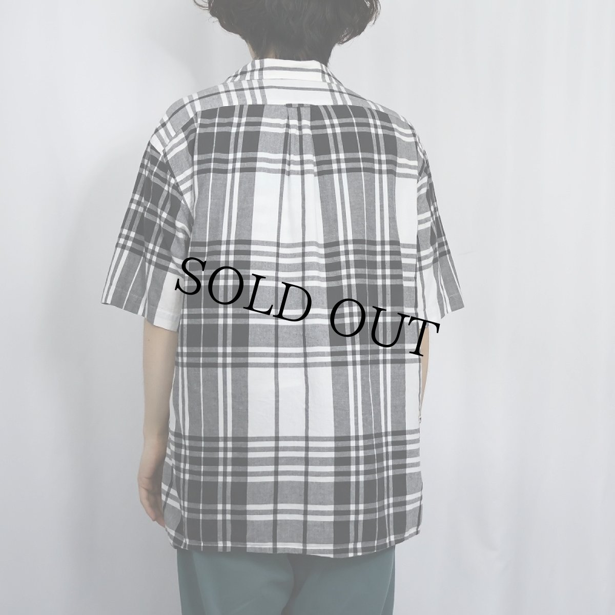 画像3: POLO Ralph Lauren "CALDWELL" チェック柄 コットンオープンカラーシャツ L (3)