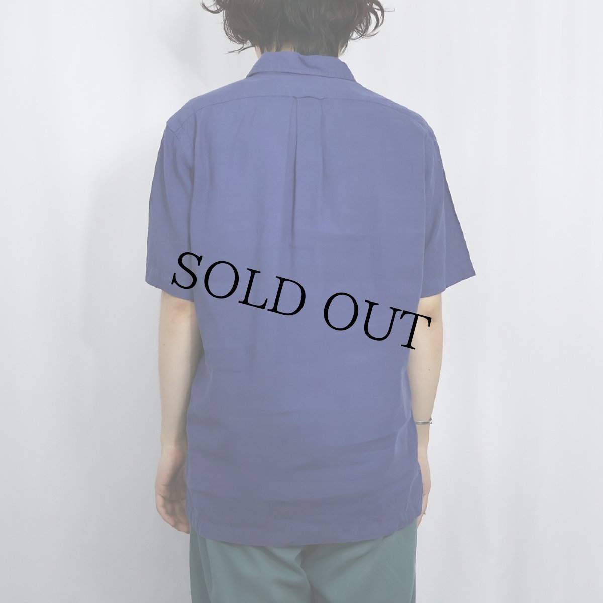 画像3: POLO Ralph Lauren "CURHAM CLASSIC FIT" リネン×コットン オープンカラーシャツ S (3)