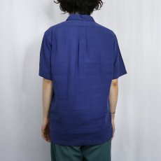 画像3: POLO Ralph Lauren "CURHAM CLASSIC FIT" リネン×コットン オープンカラーシャツ S  (3)