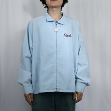 画像2: 70〜80's King Louie USA製 "CLOVIS" チェーン刺繍 コットンスイングトップ XL (2)