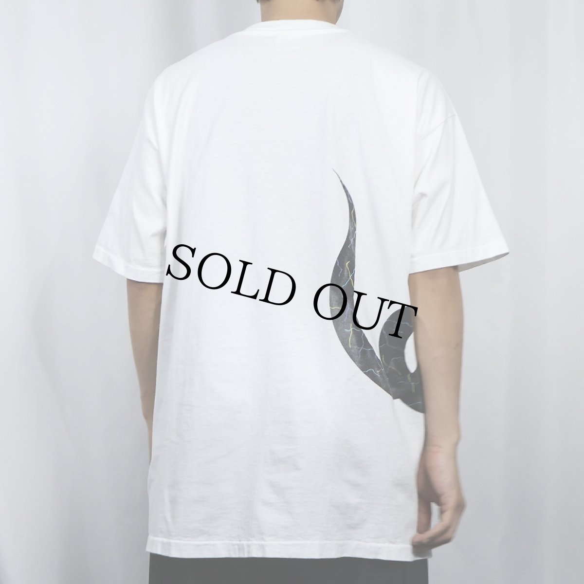 画像3: 90's OPAL NERA BLACK SAMBUCA USA製 リキュール 巻きプリントTシャツ XL (3)