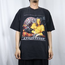 画像2: 2000's WWF "Armageddon" プロレスプリントTシャツ BLACK XL (2)