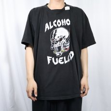 画像2: 2000's WWF Stone Cold "Alcohol Fueled" プロレスプリントTシャツ BLACK 2XL (2)