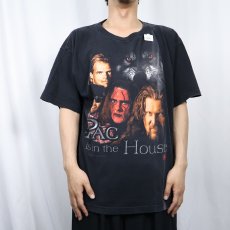 画像2: NWO "THE PAC IS IN THE HOUSE" プロレスプリントTシャツ BLACK XL (2)