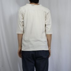 画像3: 70〜80's NIKE "ゴツナイキ"  染み込みプリント フットボールTシャツ SM (3)