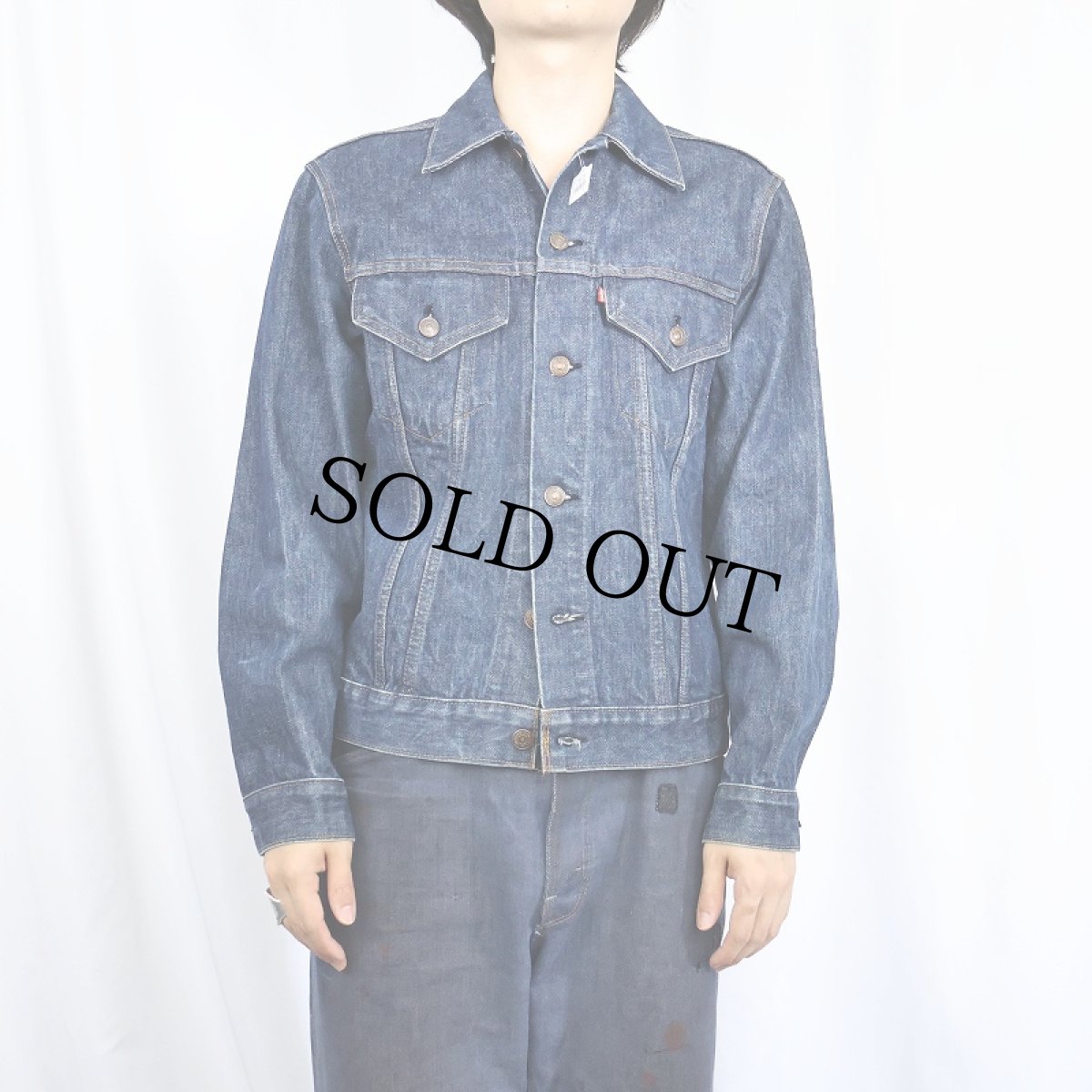画像2: 60〜70's Levi's 70505 USA製 デニムジャケット 38 (2)