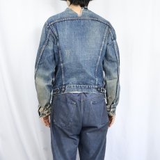 画像3: 60〜70's LEVI'S 70505 BIGE デニムジャケット (3)