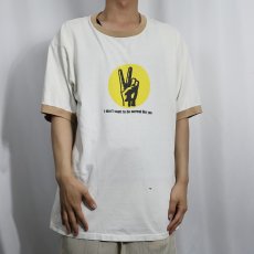 画像2: 90's Everclear USA製 ロックバンド ツアープリント リンガーTシャツ XL (2)