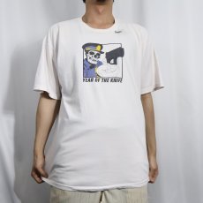 画像2: Year of the Knife メタルコア・バンド プリントTシャツ XL (2)