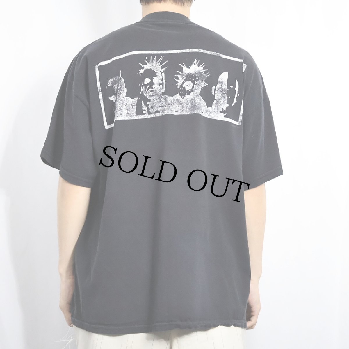 画像4: MUDVAYNE ヘヴィメタルバンド プリントTシャツ BLACK XL (4)