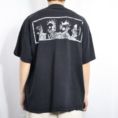 画像4: MUDVAYNE ヘヴィメタルバンド プリントTシャツ BLACK XL (4)