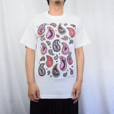 画像2: 90's Ken Brown USA製 アートプリントTシャツ M (2)