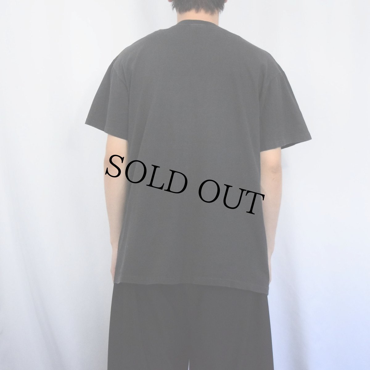画像3: 90's Ken Brown USA製 アートプリントTシャツ BLACK XL (3)