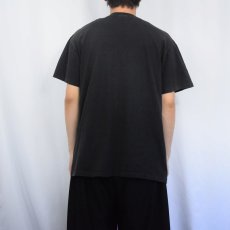 画像3: 90's Ken Brown USA製 アートプリントTシャツ BLACK XL (3)