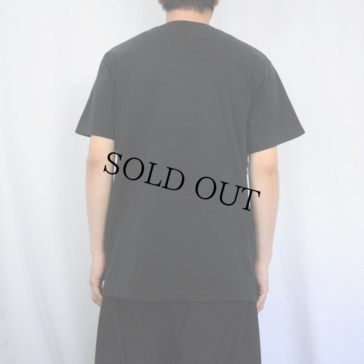 画像3: 90's Ken Brown USA製 アートプリントTシャツ BLACK L (3)