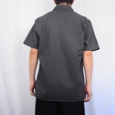 画像3: 90's BEN DAVIS USA製 ハーフジップ ワークシャツ M (3)