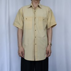 画像2: 90's〜 Patagonia コットンシャツ M (2)