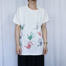 画像3: 70's FRUIT OF THE LOOM 手形 プリントTシャツ XL (3)