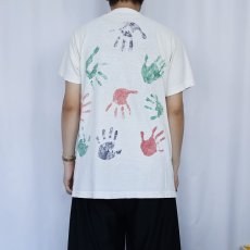 画像4: 70's FRUIT OF THE LOOM 手形 プリントTシャツ XL (4)