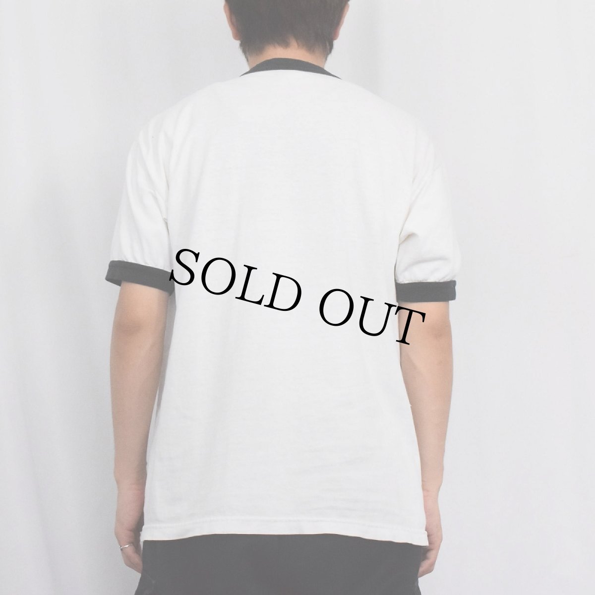 画像3: 90's LESS THAN JAKE スカコア・バンド プリント リンガーTシャツ L (3)