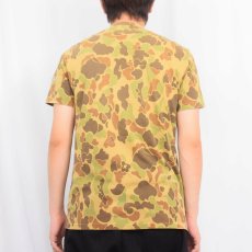 画像3: POLO Ralph Lauren "FISH AND GAME CLUB" 刺繍入り カモ柄Tシャツ M (3)