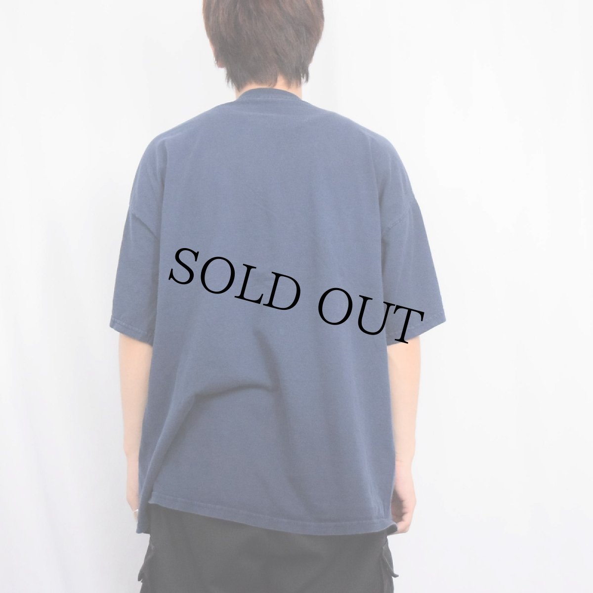 画像3: JESUS SAVES ジーザスプリントTシャツ NAVY 2XL (3)