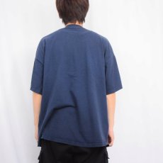 画像3: JESUS SAVES ジーザスプリントTシャツ NAVY 2XL (3)