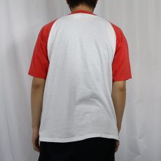 画像3: 80's Disney USA製 "MICKEY MOUSE" キャラクタープリント ラグランTシャツ L (3)