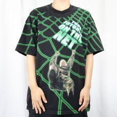 画像3: ARMY NATIONAL GUARD 大判プリントTシャツ BLACK XL (3)