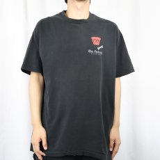 画像2: 90's Band to the bone ブルドッグ プリントTシャツ BLACK XL (2)
