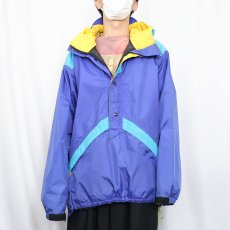 画像2: 90's REI USA製 "GORE-TEX" 切り替えデザイン ナイロンマウンテンパーカー L (2)