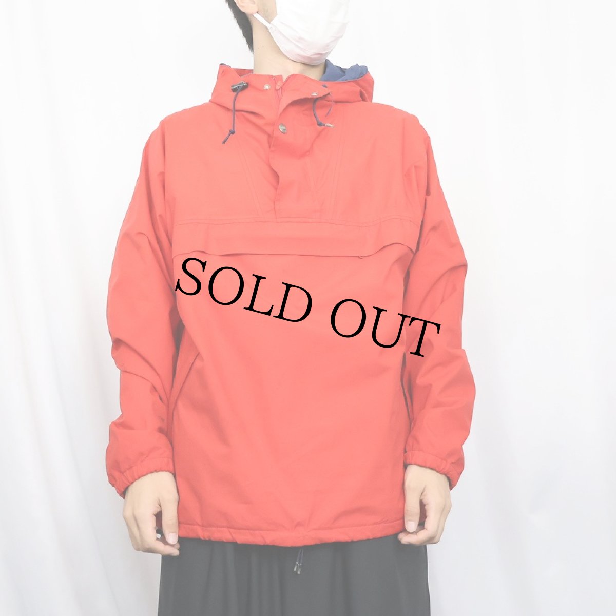 画像2: 80's Woolrich TETON USA製 ナイロンアノラックパーカー L (2)