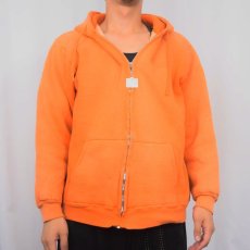 画像2: 60's MAYO SPRUCE USA製 裏サーマル スウェットジップパーカー XL (2)