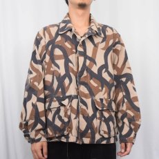 画像2: 80's〜 ASAT トライバルカモ TROPHY COAT LARGE-REGULAR (2)