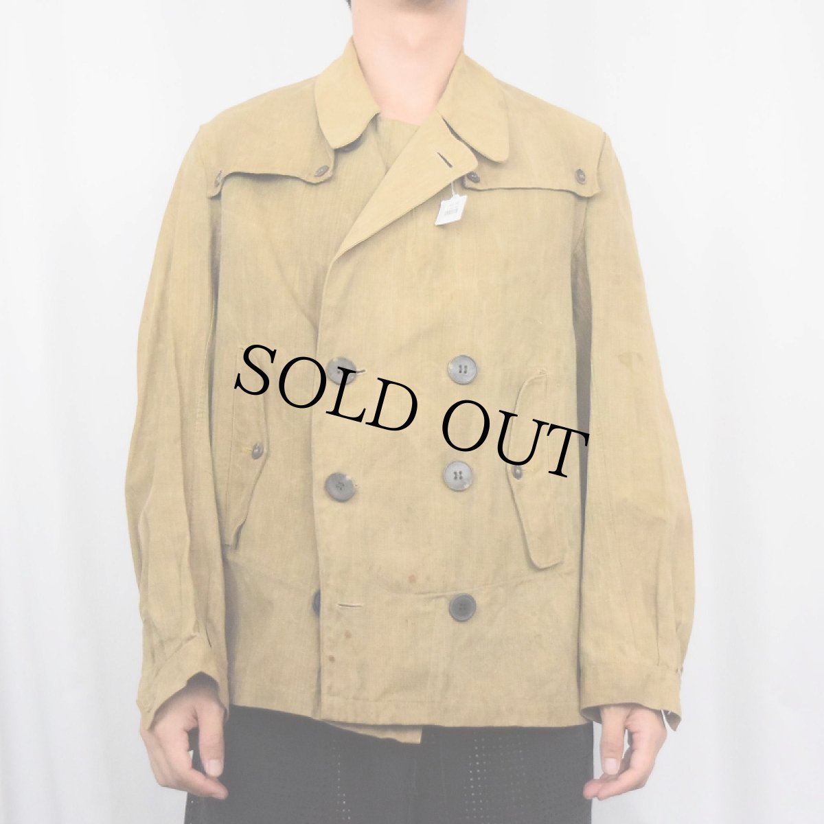 画像2: 1910's WWI German Navy サブマリンジャケット (2)