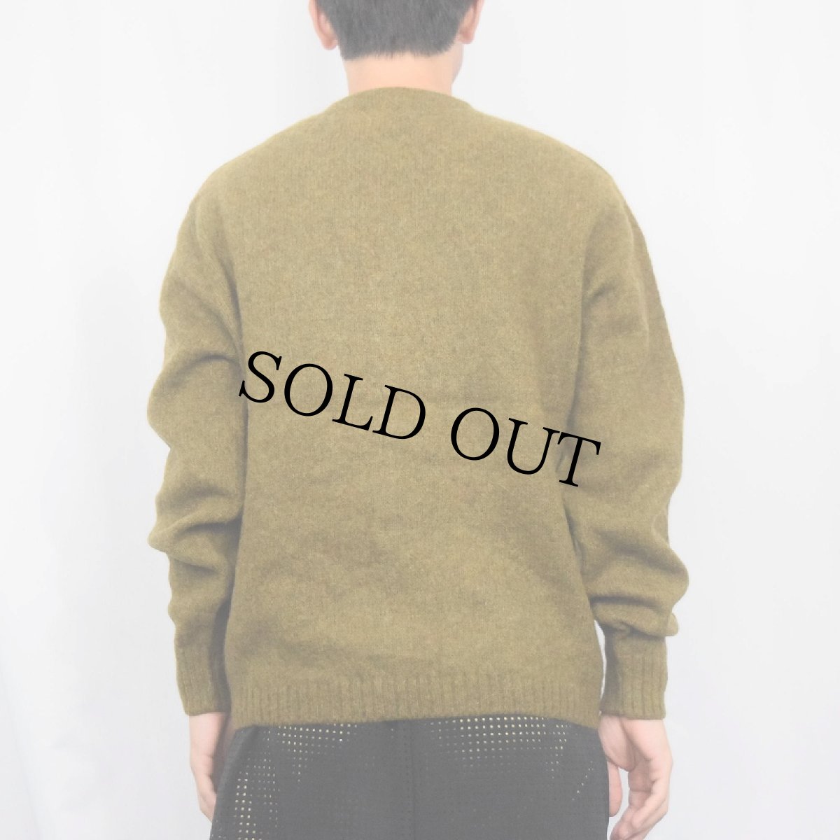 画像3: 60's McGREGOR USA製 モヘアニットカーディガン L (3)