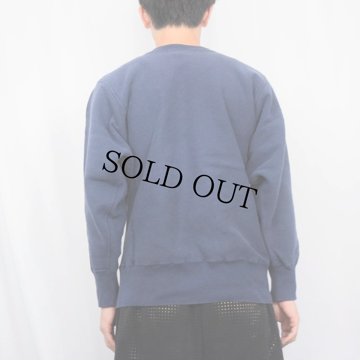 画像3: 80's Champion REVERSE WEAVE USA製 トリコタグ "COAST GUARD" プリントスウェット NAVY M (3)