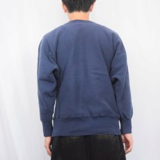 画像3: 80's Champion REVERSE WEAVE USA製 トリコタグ "COAST GUARD" プリントスウェット NAVY M (3)