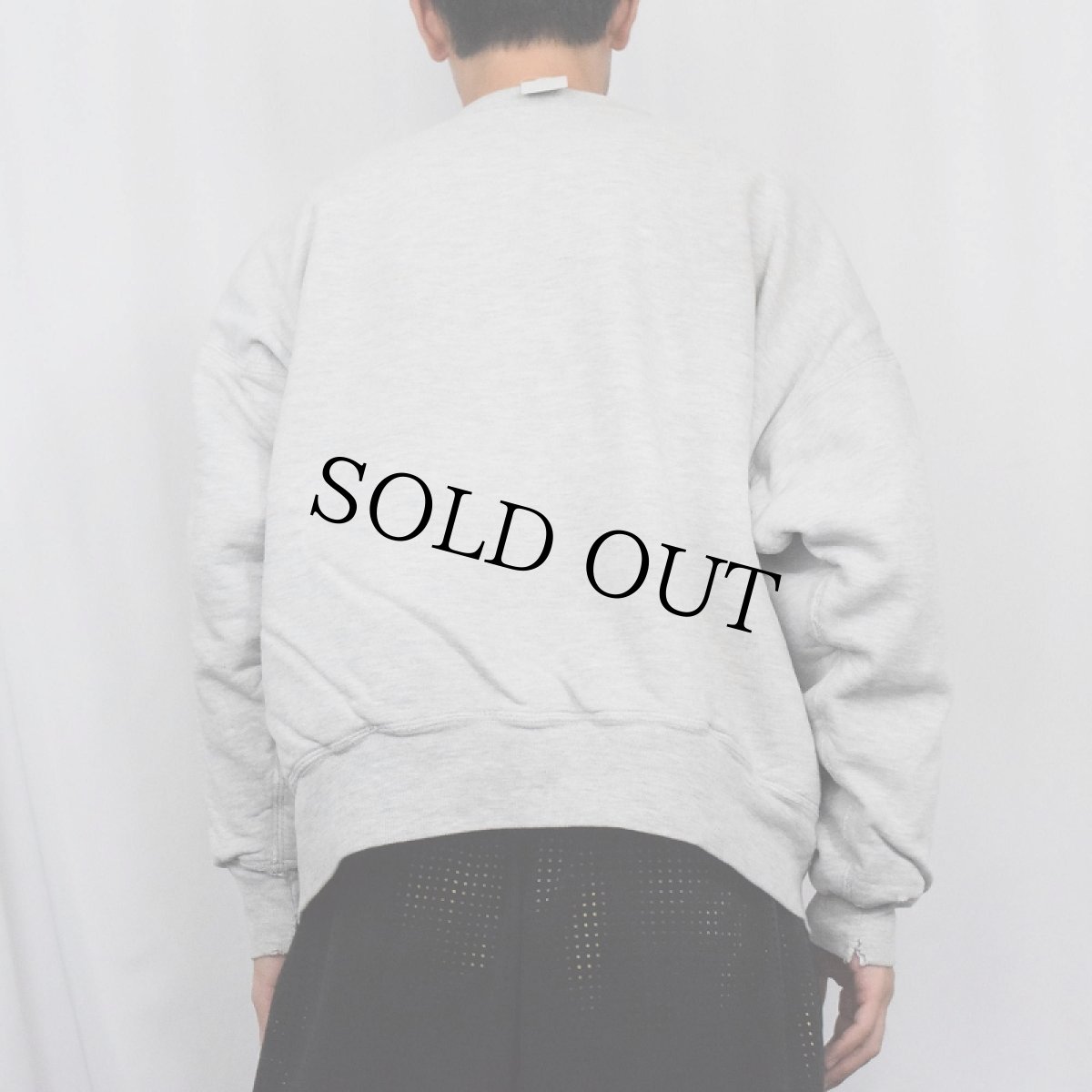 画像3: 80〜90's Champion REVERSE WEAVE USA製 トリコタグ "NORTRE DAME" ダブルフェイス スウェット XL (3)