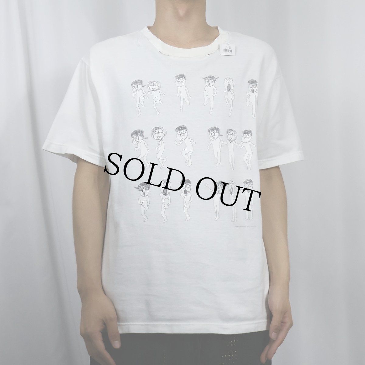 画像2: ドラえもん展 キャラクタープリントTシャツ L (2)