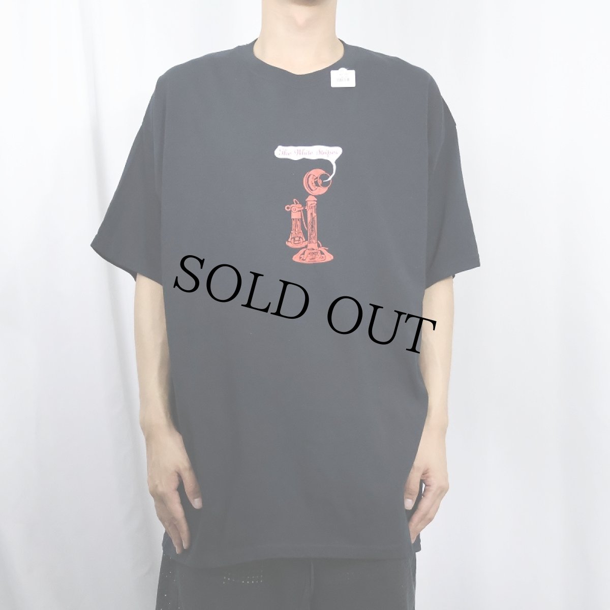 画像2: THE WHITE STRIPES ロックバンド プリントTシャツ BLACK XL (2)