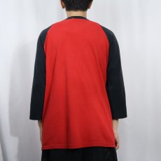 画像3: THE WHITE STRIPES ロックバンド プリントラグランTシャツ L (3)