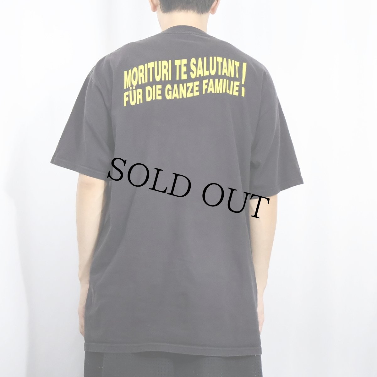 画像3: 2002 KMFDM "ATTAK" インダストリアルバンド アルバムプリントTシャツ BLACK (3)