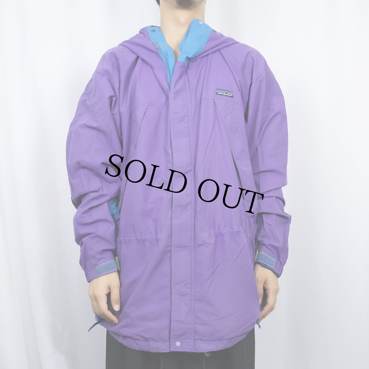 画像2: 90's Patagonia ガイドシェルジャケット L (2)