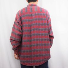 画像3: Patagonia チェック柄 コットンシャツ L (3)