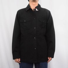 画像2: FILSON コットンキャンバス ワークジャケット BLACK (2)